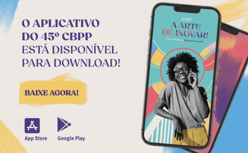 Aplicativo do 45º CBPP já está disponível para download